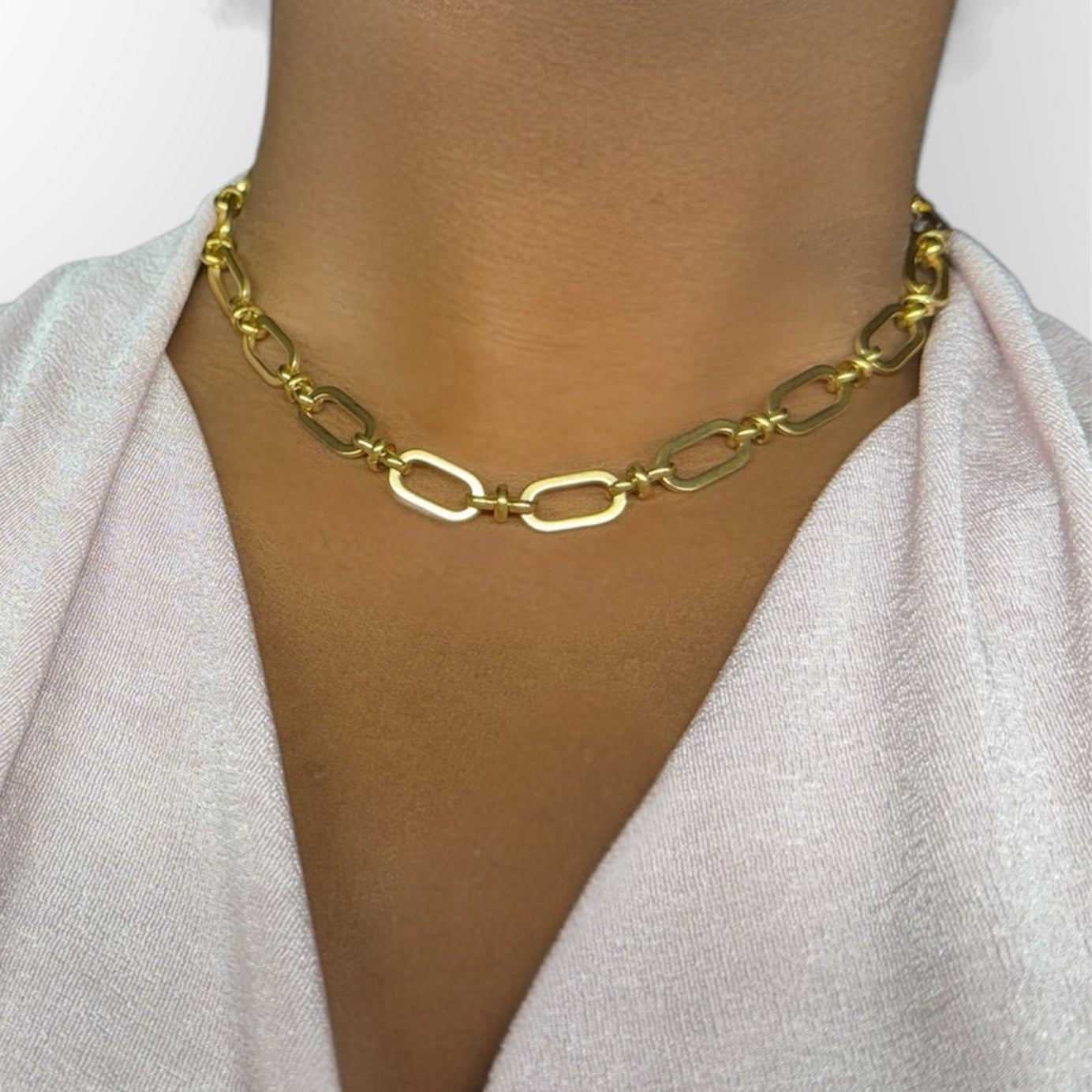 Stacey Stainless Steel Necklace