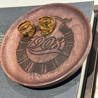 1908 Bamboo Earring Ring Dish