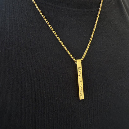 Always and Forever Gold Necklace