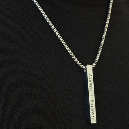 Always and Forever Silver Necklace