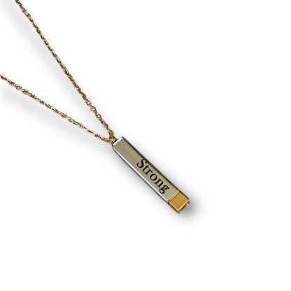 Hidden Message Strong AF Necklace