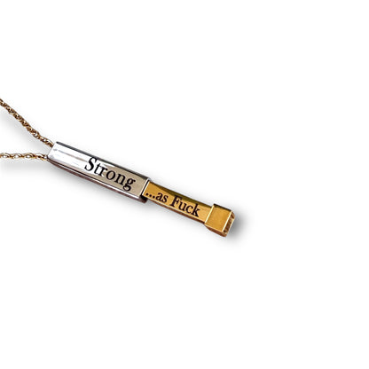 Hidden Message Strong AF Necklace