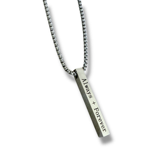 Always and Forever Silver Necklace