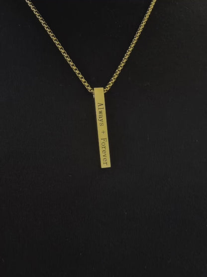 Always and Forever Gold Necklace
